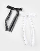 FULL TILT 2 Pack Beaded Lace Bow Set image number 5