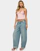 EDIKTED Kella Low Rise Baggy Jeans image number 4