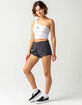 FULL TILT One Shoulder Sun & Moon Embroidered Womens Tank image number 4
