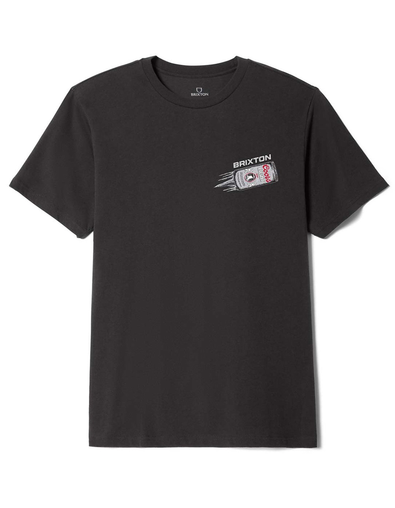 BRIXTON x Coors Light Silver Speed Mens Tee image number 1