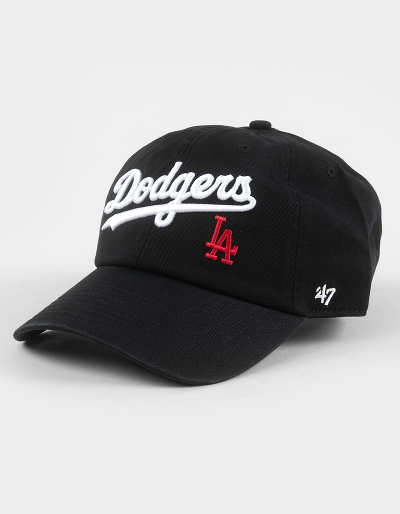 47 BRAND Los Angeles Dodgers Script '47 Clean Up Strapback Hat image number 0