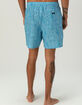 RSQ Mens Seersucker 6.5" Swim Trunks image number 5