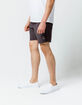 LIRA Court Charcoal Mens Volley Shorts image number 4