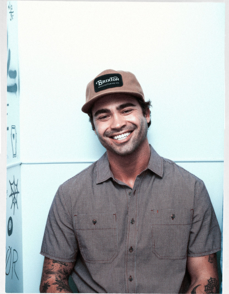 BRIXTON Grade Snapback Hat image number 3
