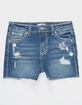 RSQ Flower Fray Girls Shorts image number 1
