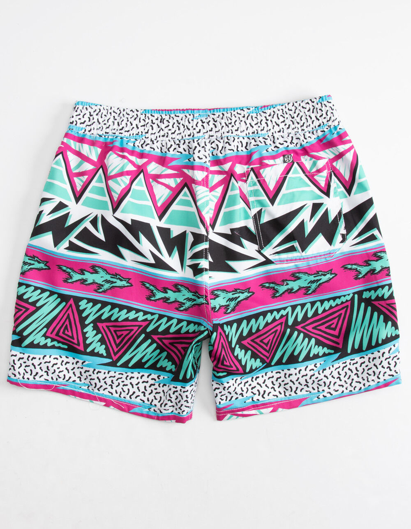 MAUI AND SONS Hotdogger Mens Volley Shorts image number 1