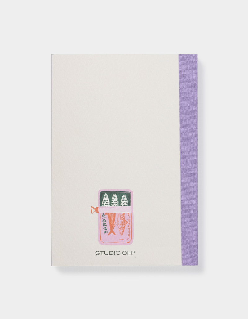 STUDIO OH! Sardine Snack Artisan Notebook image number 2
