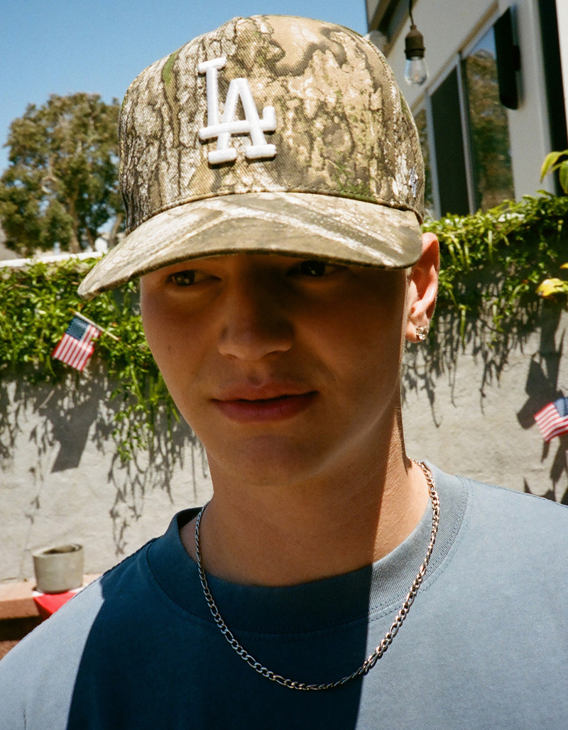 47 BRAND x Realtree Los Angeles Dodgers '47 Hitch Snapback Hat image number 3