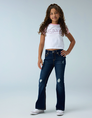 TRUE RELIGION Joey High Rise Girls Flare Jeans Primary Image