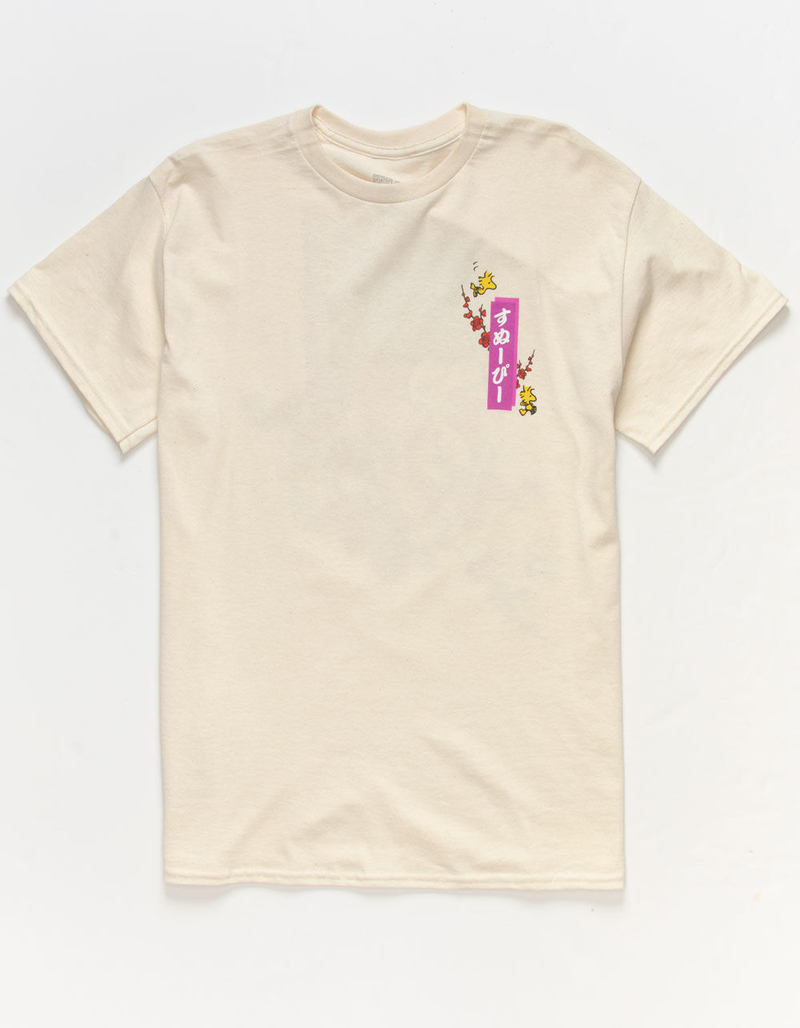 PEANUTS Snoopy Cherry Blossom Mens Tee image number 1