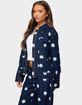 EDIKTED Leyah Polka Dot Oversized Denim Jacket image number 2