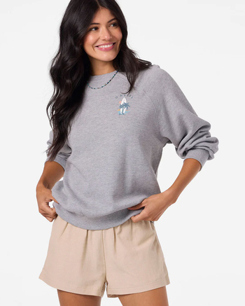 O'NEILL Boardwalk Womens Crewneck Sweatshirt Alternative Image