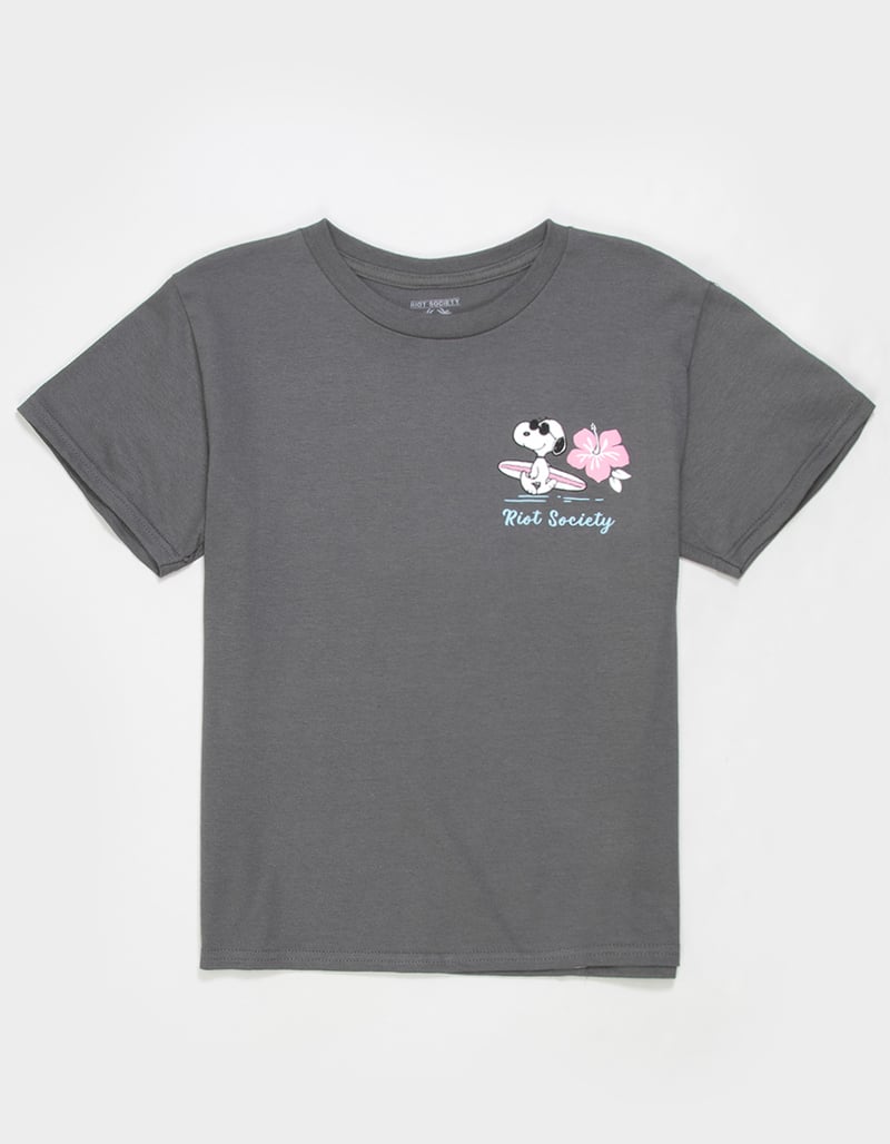 RIOT SOCIETY x Peanuts Snoopy Beach Girls Tee image number 1