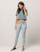 RSQ Baja Ankle Womens Ripped Skinny Jeans image number 2