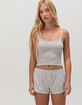 FULL TILT Button Front Womens Shorts image number 1