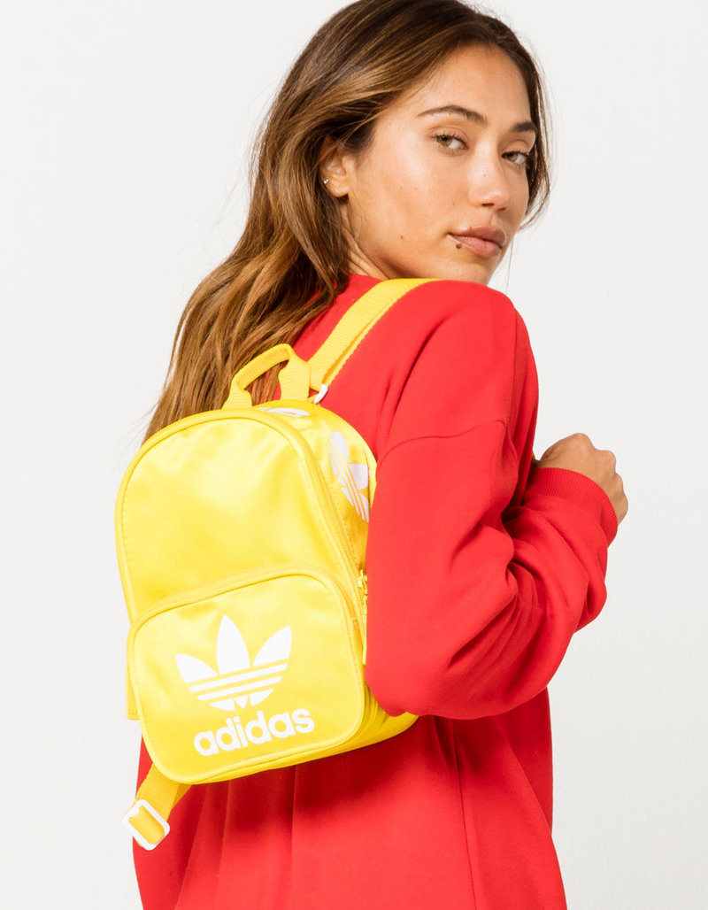 ADIDAS Originals Santiago Yellow Mini Backpack image number 3