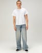 RSQ Patches Mens Extra Baggy Jeans image number 8