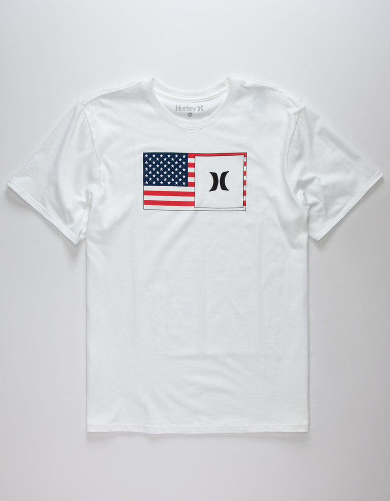 HURLEY Destination USA Mens T-Shirt image number 0