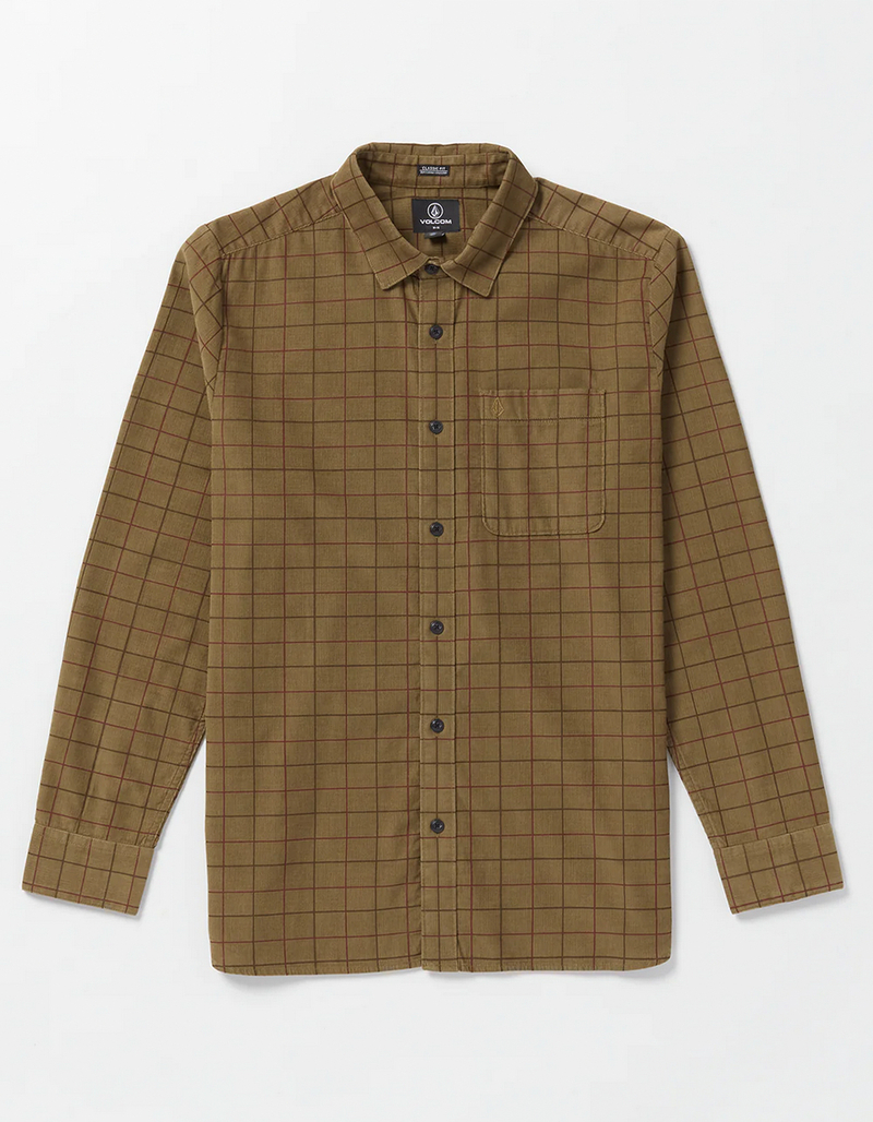 VOLCOM Zander Mens Button Up Corduroy Shirt image number 0