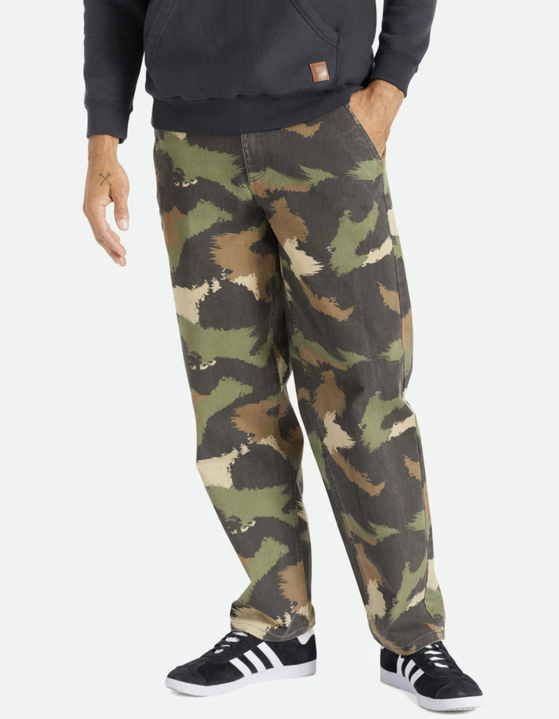 BRIXTON Medina Camo Mens Pants image number 1