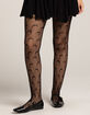 FULL TILT Half Moon Sheer Womens Tights image number 2
