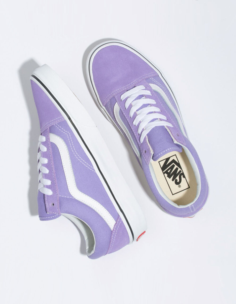 VANS Old Skool Violet Tulip & True White Womens Shoes image number 2