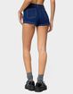 EDIKTED Saren High Rise Denim Micro Shorts image number 3
