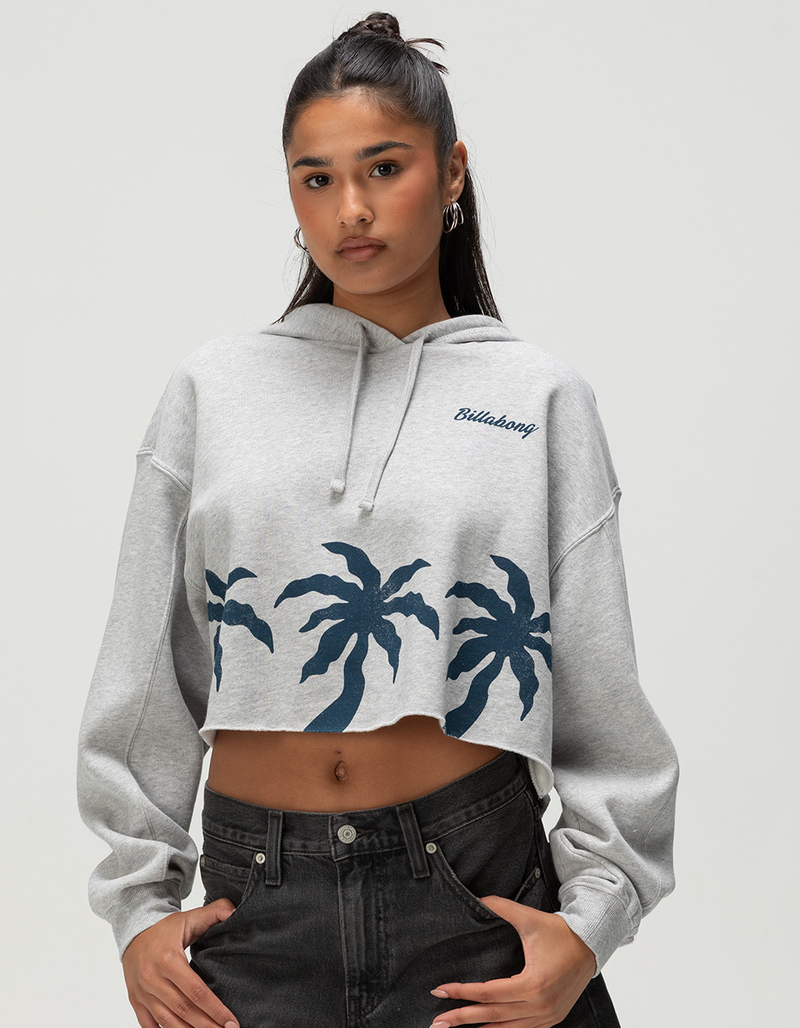 BILLABONG Triple Palms Womens Crop Hoodie image number 0