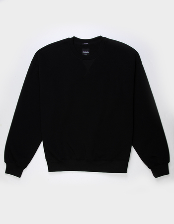 RSQ Mens Oversized Crewneck Sweatshirt Alternative Image