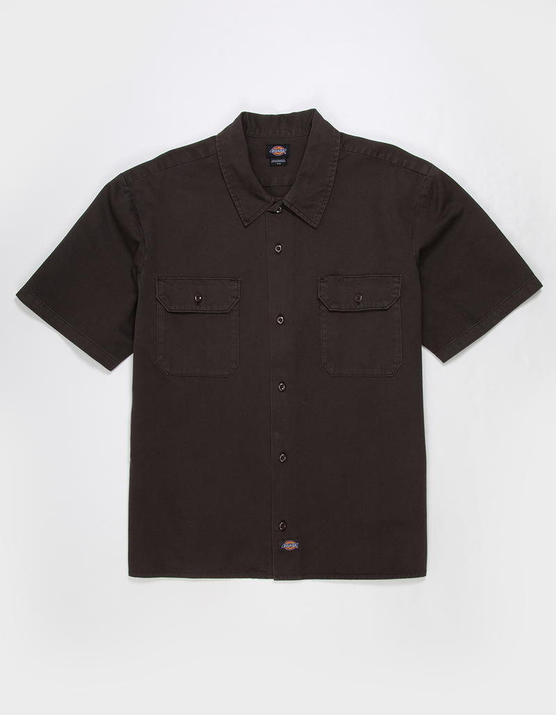 DICKIES Worn In Mens Work Shirt image number 1
