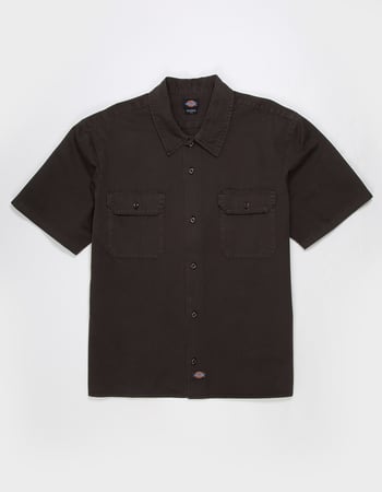 DICKIES Worn In Mens Work Shirt Alternative Image
