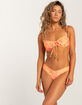 KULANI KINIS Citrus Sunrise Ruched Underwire Bikini Top image number 4