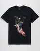 RSQ Eagle Flag Mens T-Shirt image number 1