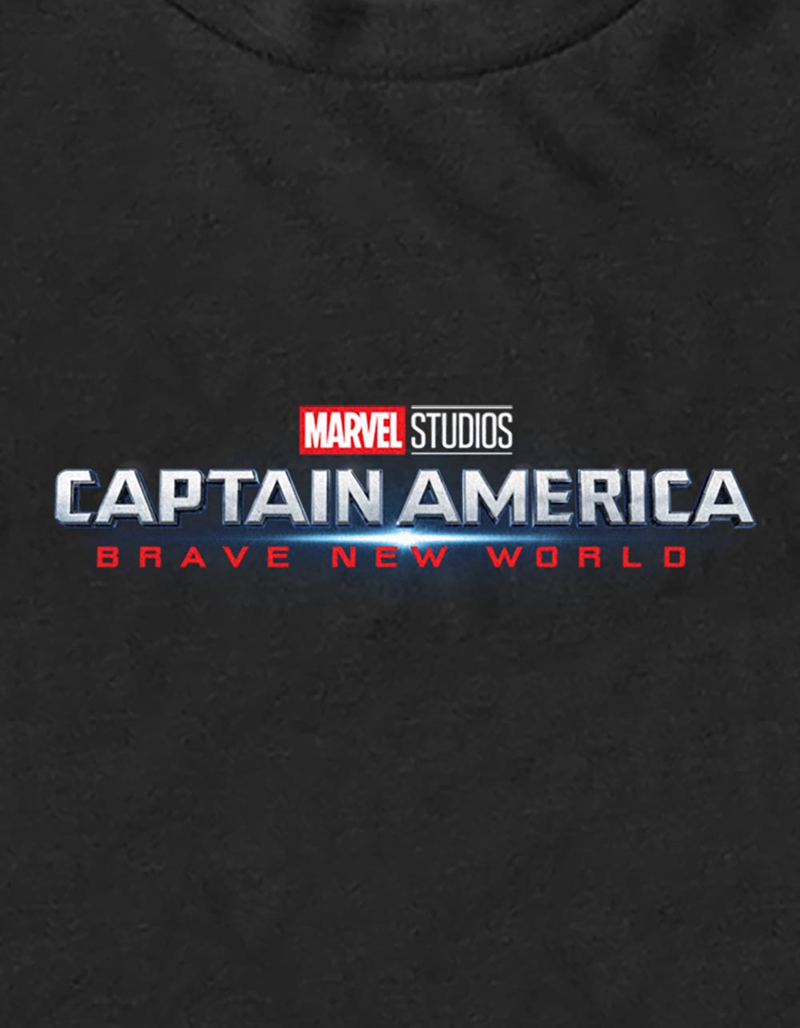 CAPTAIN AMERICA Brave New World Title Logo Unisex Tee image number 1