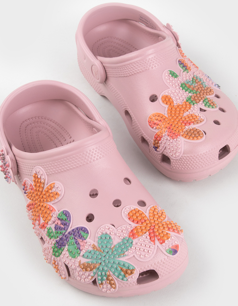 CROCS Classic Summer Womens Beaded Clogs image number 4