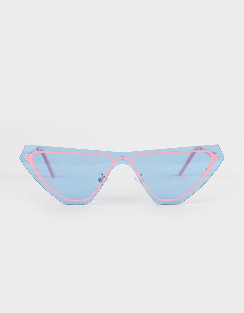 RSQ Rimless Shield Sunglasses image number 1