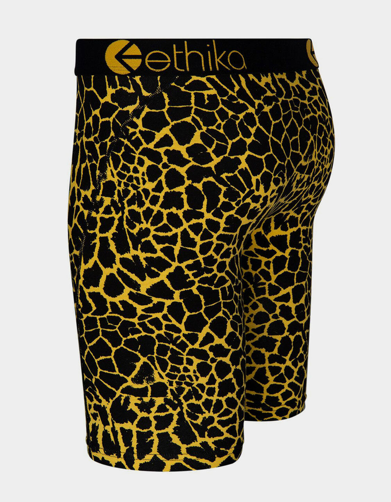 ETHIKA Giraffe Yellow Staple Boys Boxer Briefs image number 1