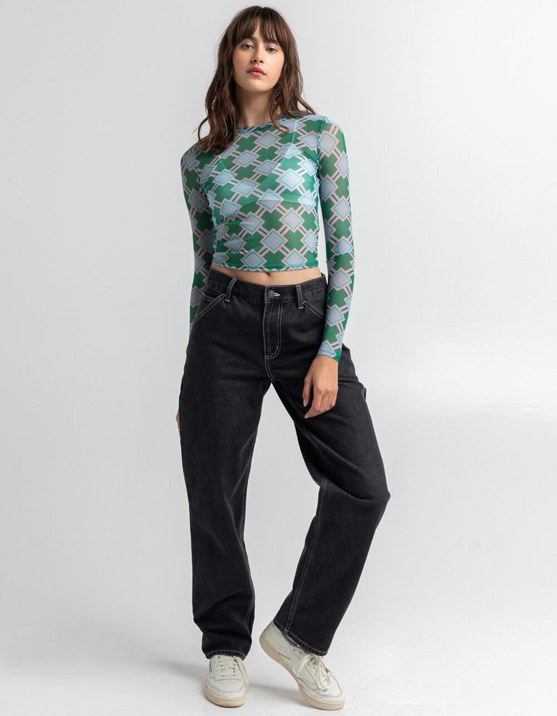 FULL TILT Geo Print Mesh Top image number 3