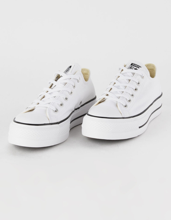 CONVERSE Chuck Taylor All Star Lift Platform Womens Low Top Shoes Alternative Image
