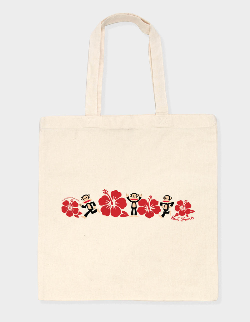 PAUL FRANK Hibiscus Line Up Tote Bag image number 1