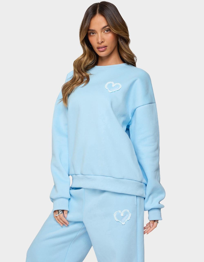 EDIKTED Love Edikted Oversized Sweatshirt image number 1