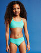 DAMSEL Ombre Textured Girls Bralette Bikini Set image number 1