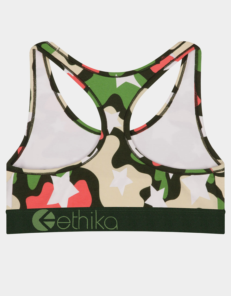 ETHIKA Star Camo Girls Sports Bra image number 1