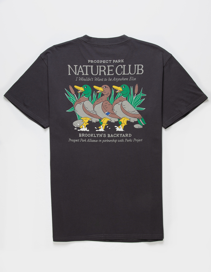 PARKS PROJECT x Prospect Park Alliance Nature Club Mens Pocket Tee image number 0