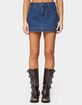 EDIKTED Felica High Rise Denim Mini Skort image number 2
