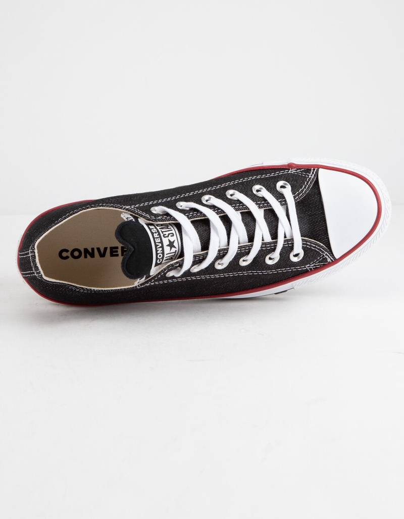 CONVERSE Chuck Taylor All Star Denim Love Low Top Womens Shoes image number 2