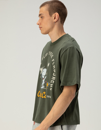 RSQ x Peanuts Camp Cook Mens Boxy Tee Alternative Image