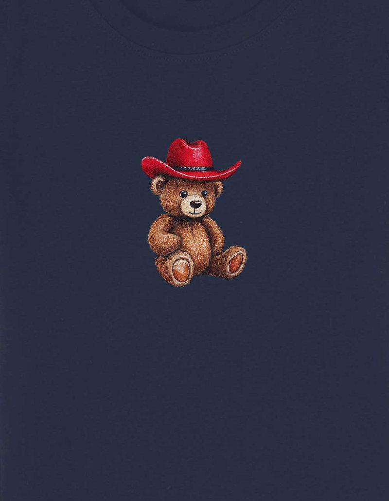 BEAR Western Bear Womens Baby Tee image number 2