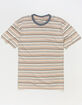 RSQ Mens Oversized Striped Tee image number 2