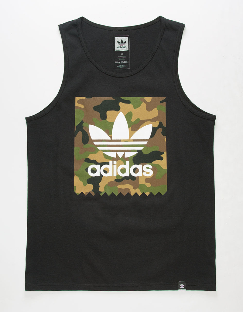 ADIDAS Camo Blackbird Mens Tank Top image number 0